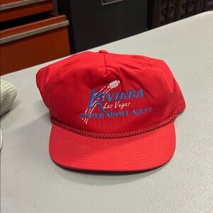 Riviera Las Vegas Super Bowl XXVII 1991 Buffalo Bills&Redskins Super Bowl Cap